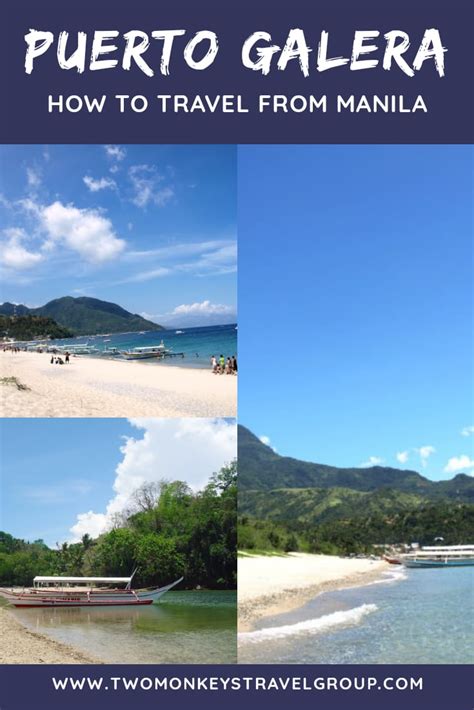 Manila to Puerto Galera .